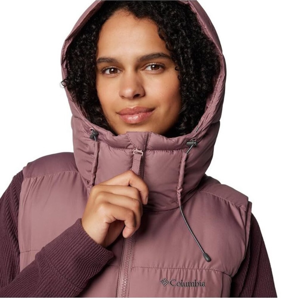 Columbia Pike Lake Long Vest Mauve Pink XXL - Picture 2 of 15